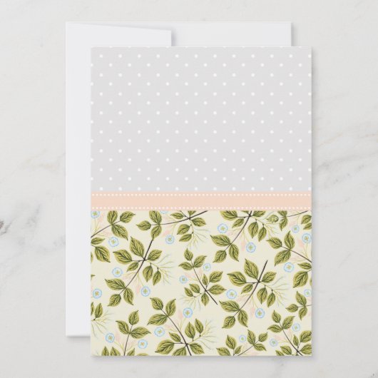 met tweelingen neutraal Baby shower Kaart (Achterkant)