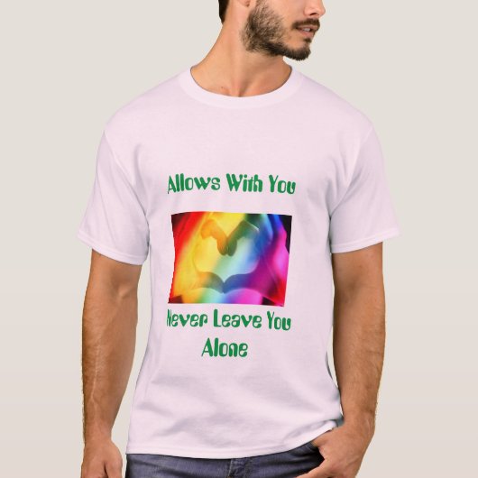 Met u Valentijnse Nieuwe T- shirten 2023 T-shirt (Voorkant)