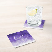 Met ultraviolette moderne kunstwaspapieren onderze kartonnen onderzetters (Insitu)