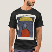 MET UMBRELLA VAN PAUL KLEE, Abstracte  moderne T-shirt (Voorkant)
