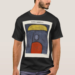 MET UMBRELLA VAN PAUL KLEE, Abstracte  moderne T-shirt