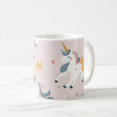 Met unicorn vrienden koffiemok (Voorkant rechts)