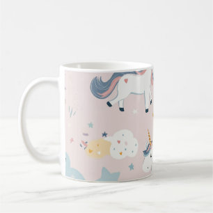 Met unicorn vrienden koffiemok