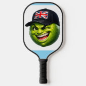 Met Union Jack petje, Britse Pickleball-paddle Pickleball Paddle (Voorkant)