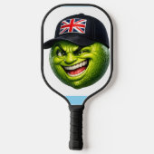 Met Union Jack petje, Britse Pickleball-paddle Pickleball Paddle (Achterkant)