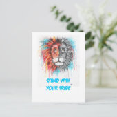 Met uw Briefkaarten voor de proefversie (Staand voorkant)