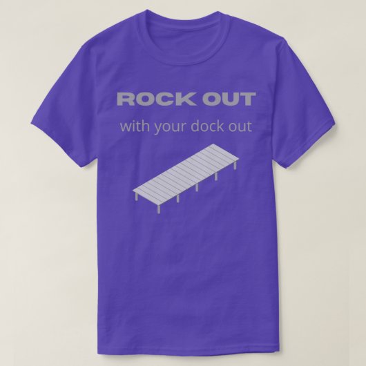 Met uw dok uit t-shirt (Design voorkant)