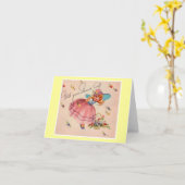 Met uw douche cadeau kaart (Gele Bloem)