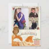 Met uw foto is het bos vol met woekerst feestdagenkaart (Voorkant)