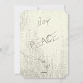 Met uw foto is het bos vol met woekerst feestdagenkaart (Achterkant)