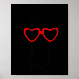Met Valentijnsdag Duitse Herdershart Poster