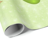 Met veel liefdesrode gele harten fractal Art Cadeaupapier (Rol Hoek)