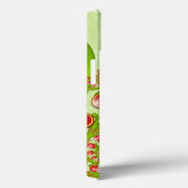 Met veel liefdesrode gele harten fractal Art Case-Mate iPhone Case (Achterkant / Rechts)