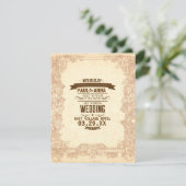 Met veel plezier trouwuitnodigingen kaart (Staand voorkant)