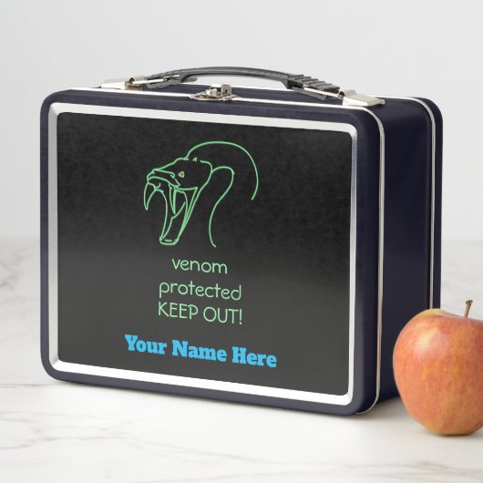 Met Venom beschermde KEEP uit - slangenhoofd en ho (In situ)