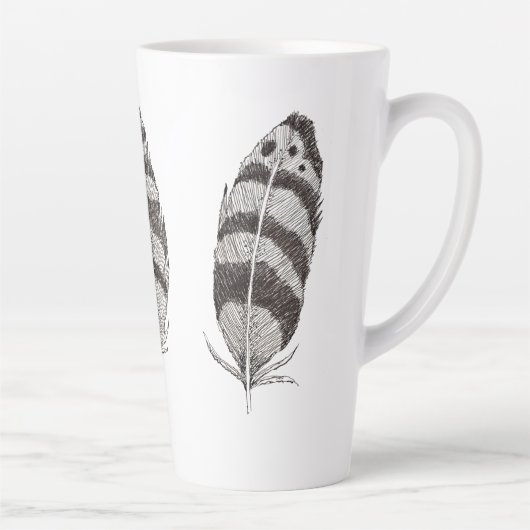 Met Verbeeldingskracht Latte Mok (Rechts)