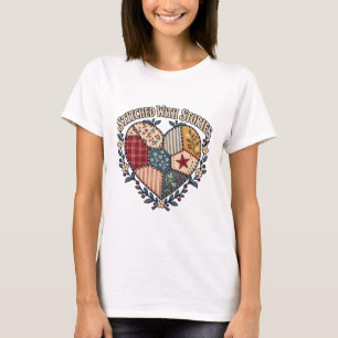 Met Verhalen Geborduurd Originele Grafische T-sh T-shirt