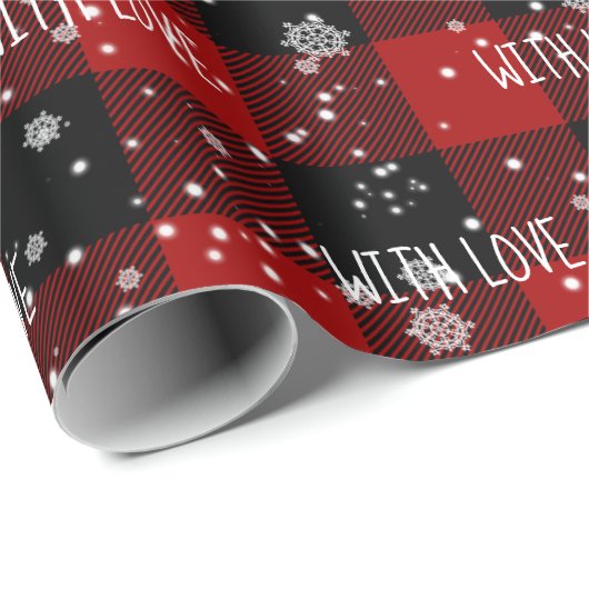 MET VERLICHTE Tekst op geplakt omlooppapier Cadeaupapier (Rol Hoek)