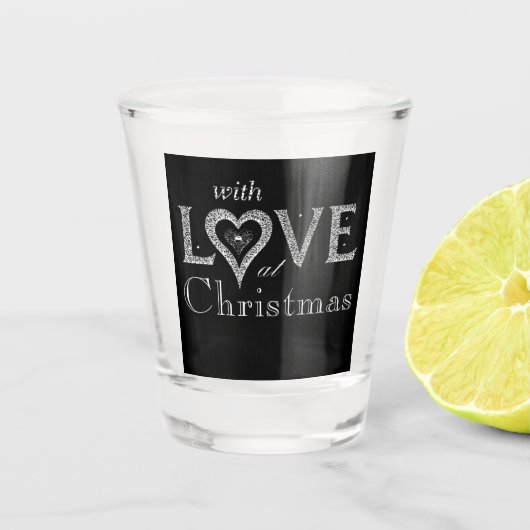 ***MET VERLIES BIJ CHRISTMAS** SHOT GLAS (Voorkant)