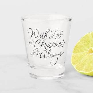 ***MET VERLIES BIJ CHRISTMAS** SHOT GLAS