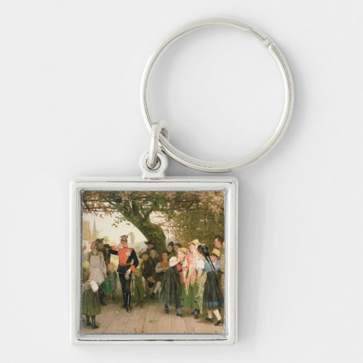 Met verlof, 1883 sleutelhanger (Voorkant)