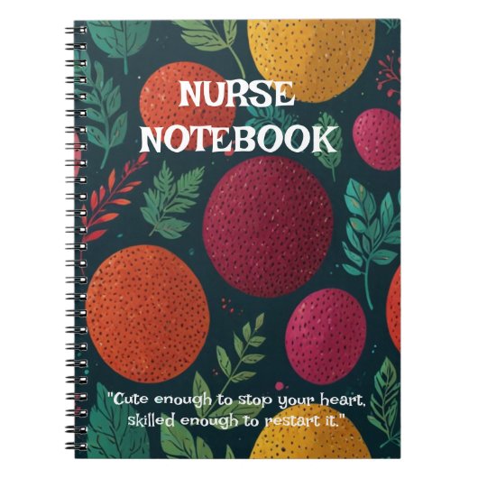 met verpleegstersthema notitieboek (Voorkant)