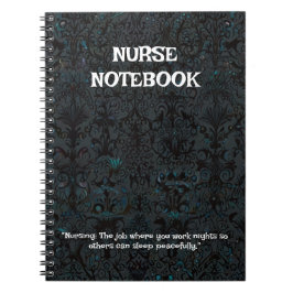 met verpleegstersthema notitieboek