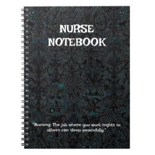 met verpleegstersthema notitieboek