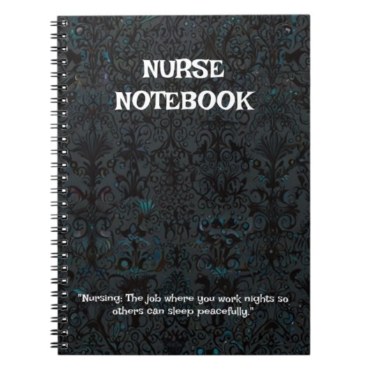 met verpleegstersthema notitieboek (Voorkant)