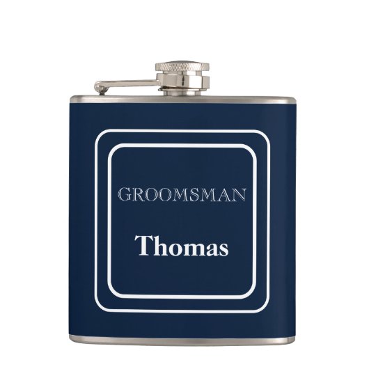 Met Vinyl Omslagen Flask-Schenker Heupfles (Voorkant)