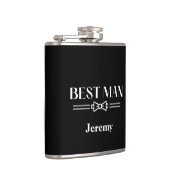 Met Vinyl Omwikkelde Flask-Beste Man Heupfles (Rechts)