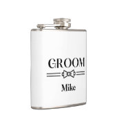 Met Vinyl Omwikkelde Fles-Bruidegom Fles Heupfles (Rechts)