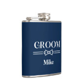 Met Vinyl Omwikkelde Fles-Bruidegom Heupfles (Rechts)
