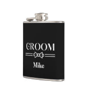 Met Vinyl Omwikkelde Fles-Bruidegom Heupfles (Links)