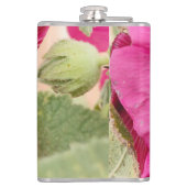 Met vinyl omwikkelde fles Malve hommel Heupfles (Achterkant)