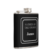 Met Vinyl Omwikkelde Fles-Schenker Heupfles (Rechts)