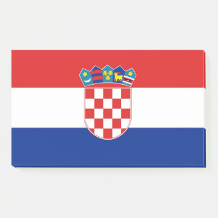 Met vlag van Kroatië Post-it® Notes