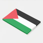 Met vlag van Palestina Post-it® Notes (Schuin)