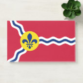 Met vlag van St. Louis, Missouri Post-it® Notes (Kantoor)