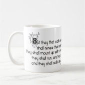 Met vleugels als adelaars koffiemok (Links)