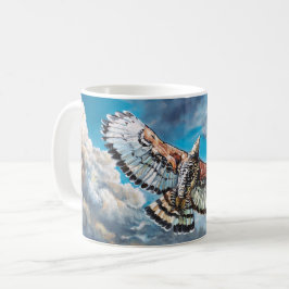 Met vleugels als adelaars - koffiemok