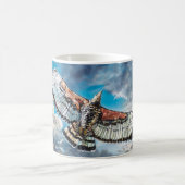 Met vleugels als adelaars - koffiemok (Center)