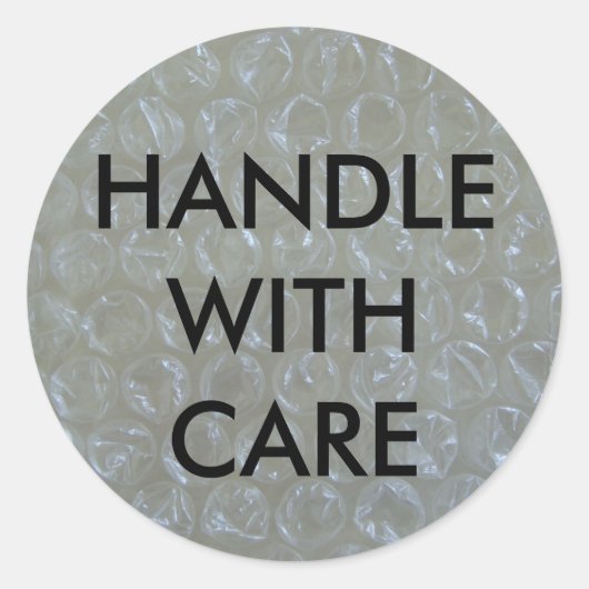 Met voorzichtigheid Stickers (Voorkant)