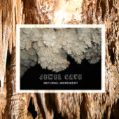 Met vorstwerk bedekte popcorn, juwelengrot, SD Briefkaart