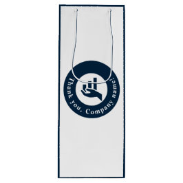 Met vriendelijke groet! Aangepast voor speciale ac Wijn Cadeautas