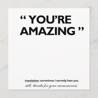 Met vriendelijke groet! bedankkaart