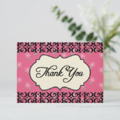 Met vriendelijke groet bedankkaart (Staand voorkant)