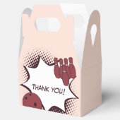 Met vriendelijke groet! Bowling Birthday Party Bedankdoosjes (Geopend)