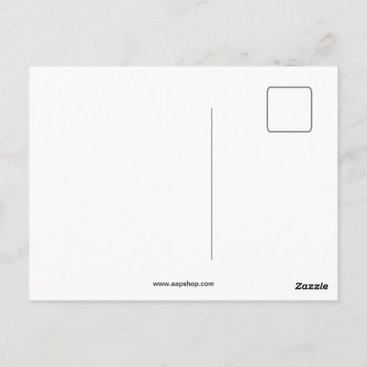 Met vriendelijke groet! Golvende emoticon Briefkaart (Achterkant)