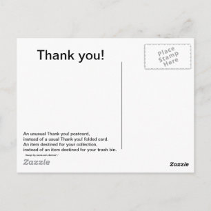 Met vriendelijke groet! kaart/ongewoon briefkaart